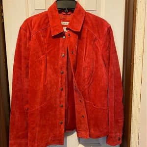 Coldwater Creek Leather Jacket